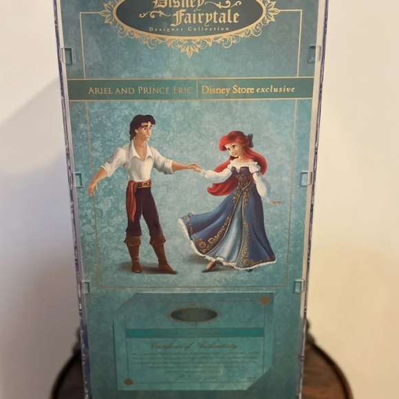 Disney Little Mermaid Ariel and Eric  Designer Fairytale Doll - Picture 2 of 2